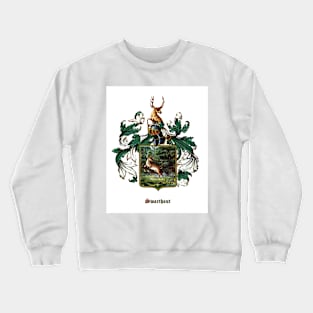 Swarthout Family Coat of Arms and Crest Crewneck Sweatshirt